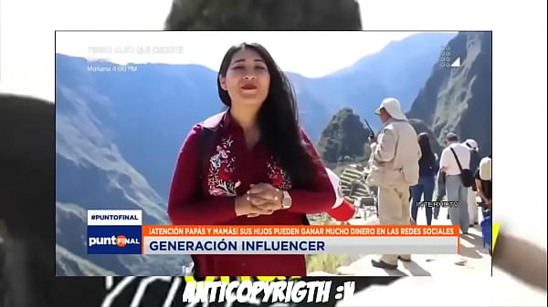 cholita reportera penetrada por el chango tras el noticiero